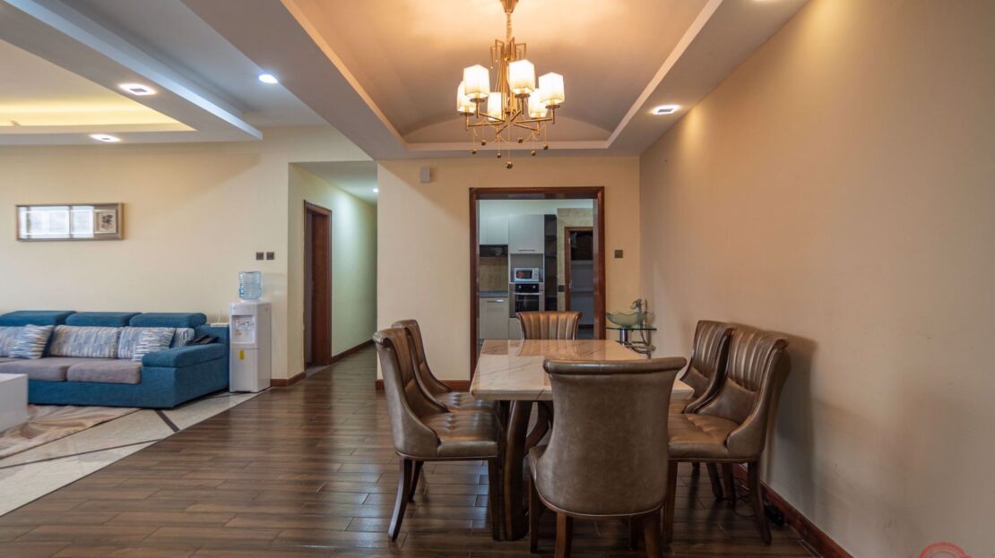 Fully Furnished 3 Bedrooms + DSQ For Rent In Kileleshwa. 2,500 Sqft, Nairobi