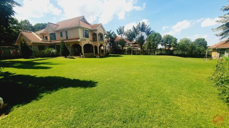 5 Bedrooms + 2 SQs 525 Sqm House For Sale in Runda. Ksh. 110M Only.