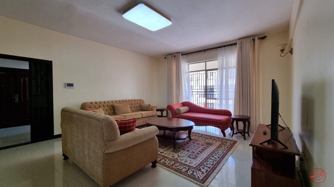 FULLY FURNISHED 4BR + SQ TO LET IN LAVINGTON. 7 BEDS, Each Room With Own Tv., Nairobi