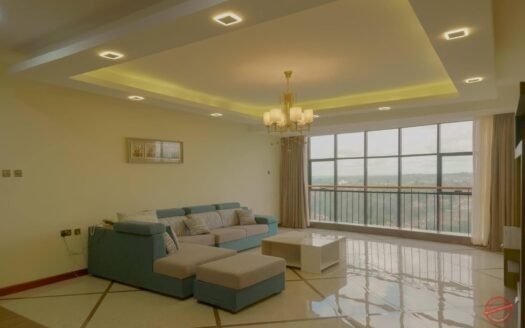 Fully Furnished 3 Bedrooms + DSQ For Rent in Kileleshwa. 2,500 Sqft Ksh. 160,000 Per Month.