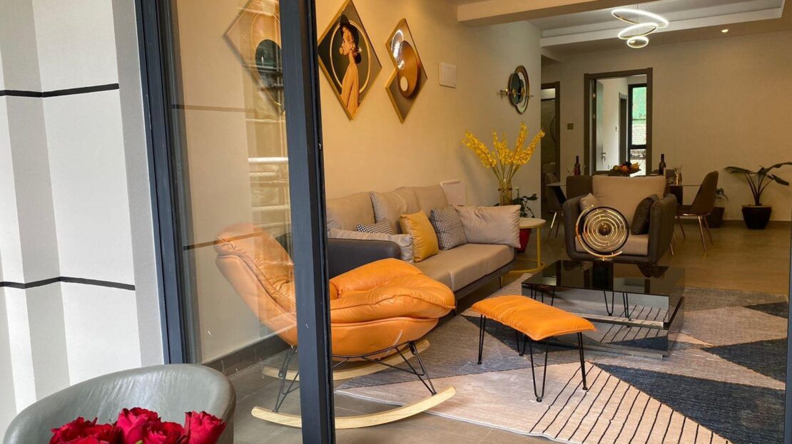 Lounge. at Riverside Drive Exquisite 2 Bedrooms Apartment FOR SALE. Ready For Occupation., Westlands, Nairobi