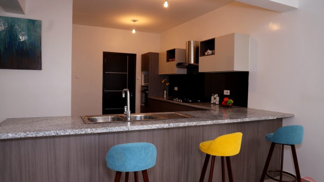 Open-kitchen at 4 Bedrooms All En-Suite Villas For Sale In Syokimau, Machakos County > Athi River, Nairobi