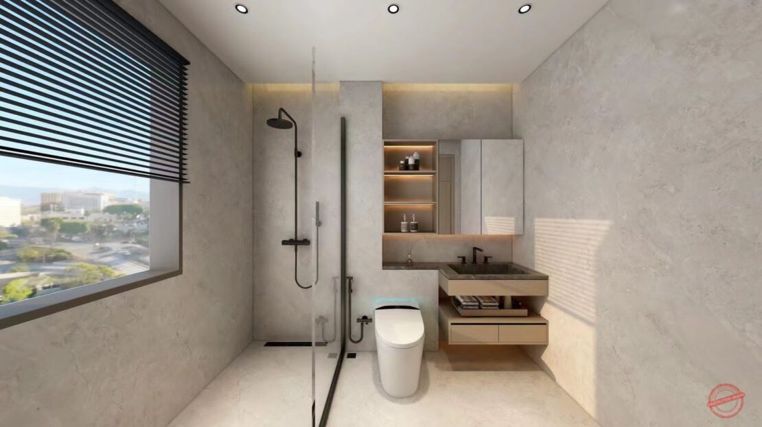 Washroom-14 at New 2, 3 Bedrooms For Sale In Westlands, Along Riverside Drive, Nairobi