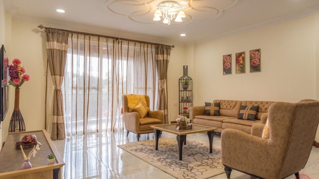 Fully Furnished 3 Bedrooms + Dsq 2,800 Sqft Luxury APartment In Kilimani, Nairobi