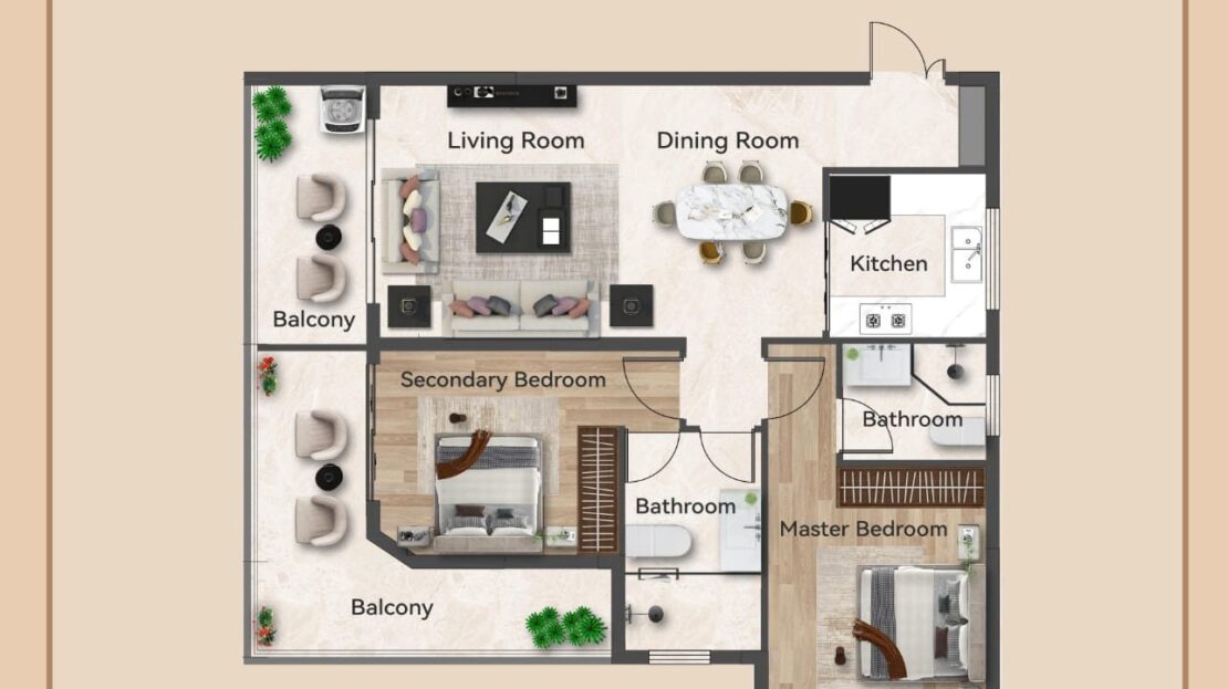 MIC Garden – Luxury Apartments For Sale In Kileleshwa, Nairobi. 1 & 2 Bedroom