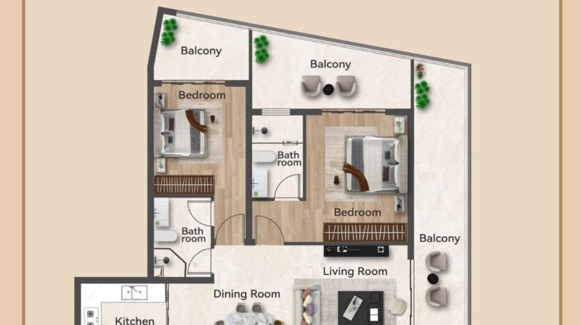 MIC Garden Apartment Kileleshwa