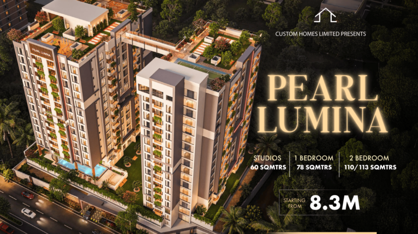 PEARL LUMINA Riverside Drive, Nairobi. Studio, 1 and 2 Bedrooms for Sale in Nairobi