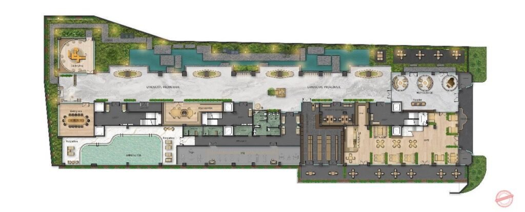 Executive Suites Riverside – living area
