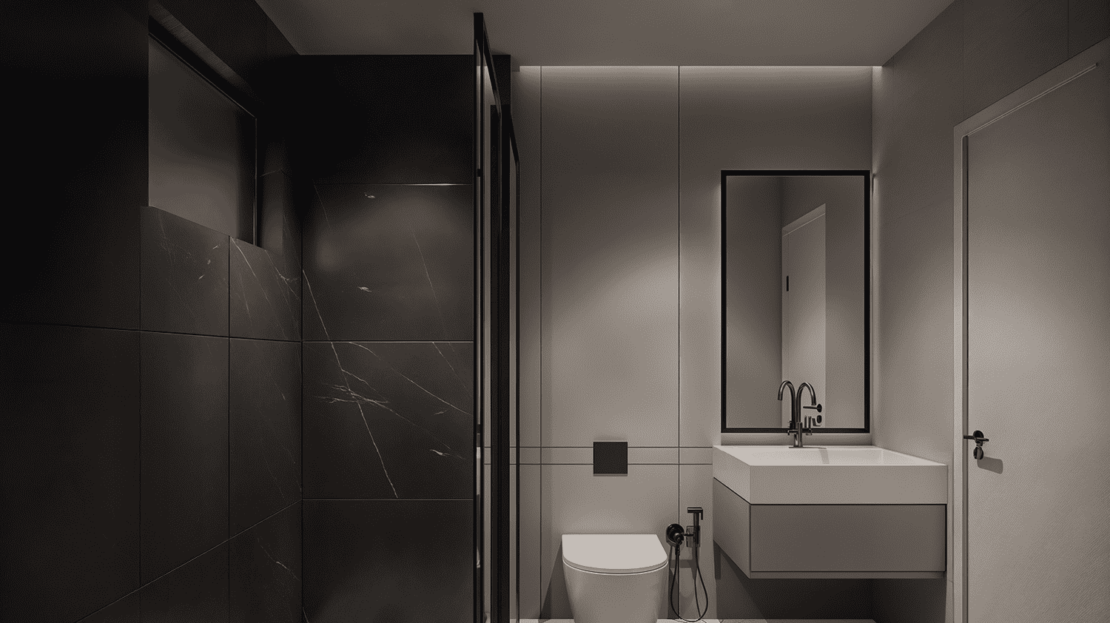 bath at  Montbleu Luxury Apartments For Sale In Nairobi With Rooftop Pool. 1 & 2 Bedrooms, Westlands