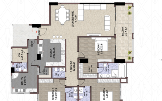 Sunset Park Apartments for Sale in Westlands, Nairobi 2 and 3 Bedrooms from Ksh. 30m Only.