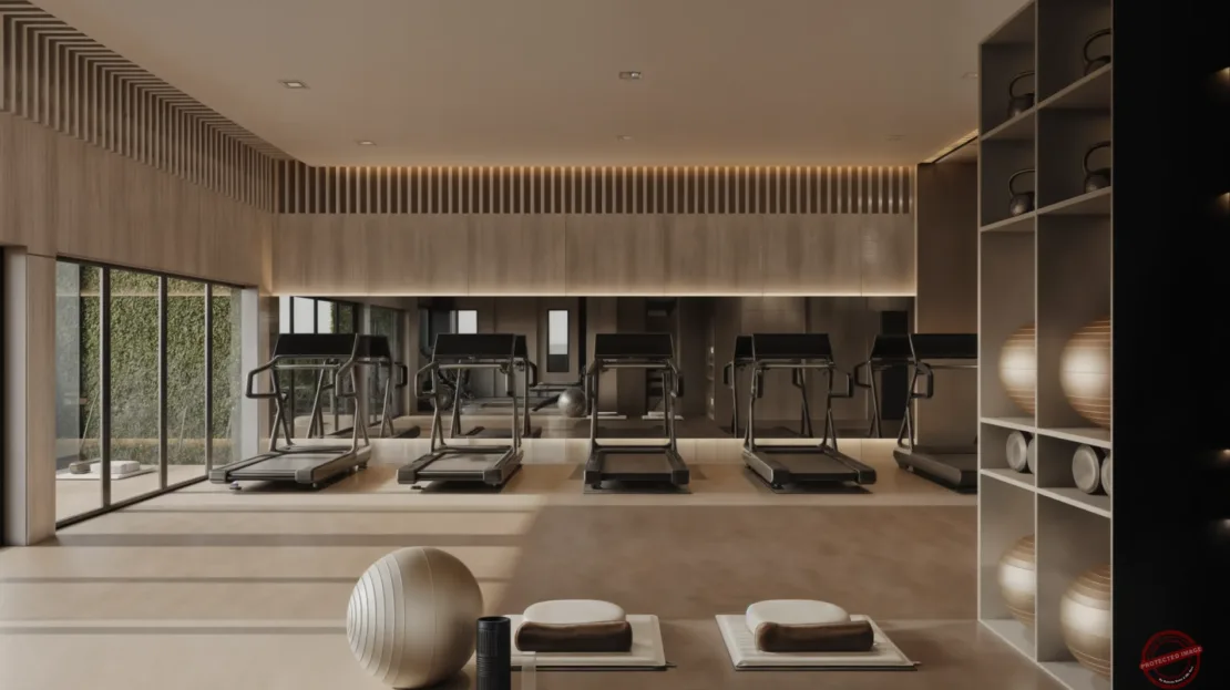 gym-scaled at Sunset Park Apartments For Sale In Westlands, Nairobi 2 And 3 Bedrooms