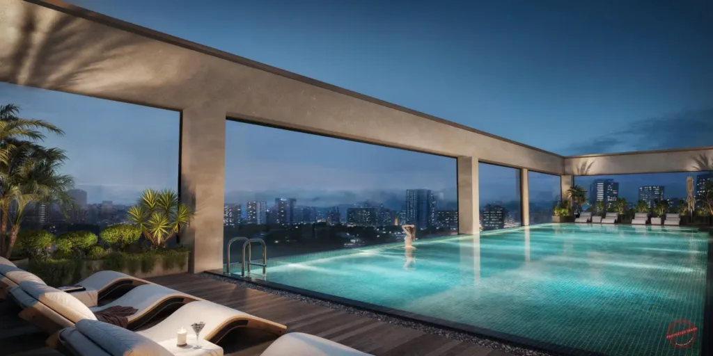 Diplomat Residencies – living area