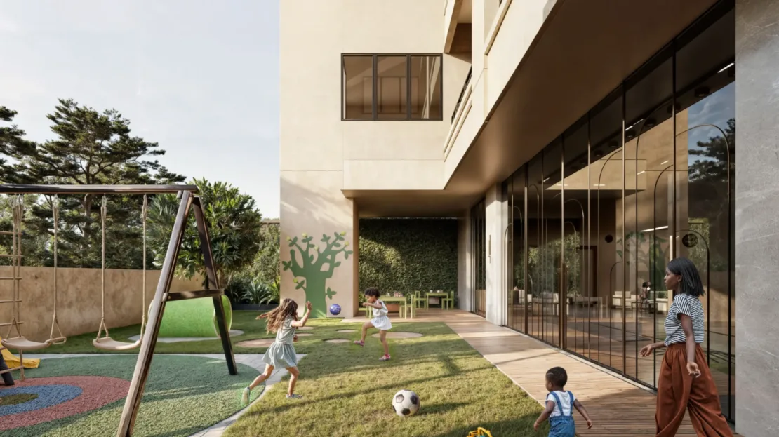playarea1-scaled at Sunset Park Apartments For Sale In Westlands, Nairobi 2 And 3 Bedrooms