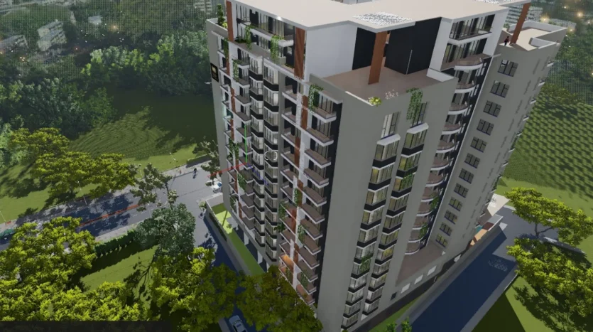 Golfscape Residences Kilimani apartments for sale near Royal Nairobi Golf Club
