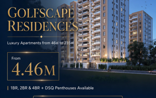 Golfscape Residences Kilimani apartments for sale near Royal Nairobi Golf Club From Ksh. 4.6M