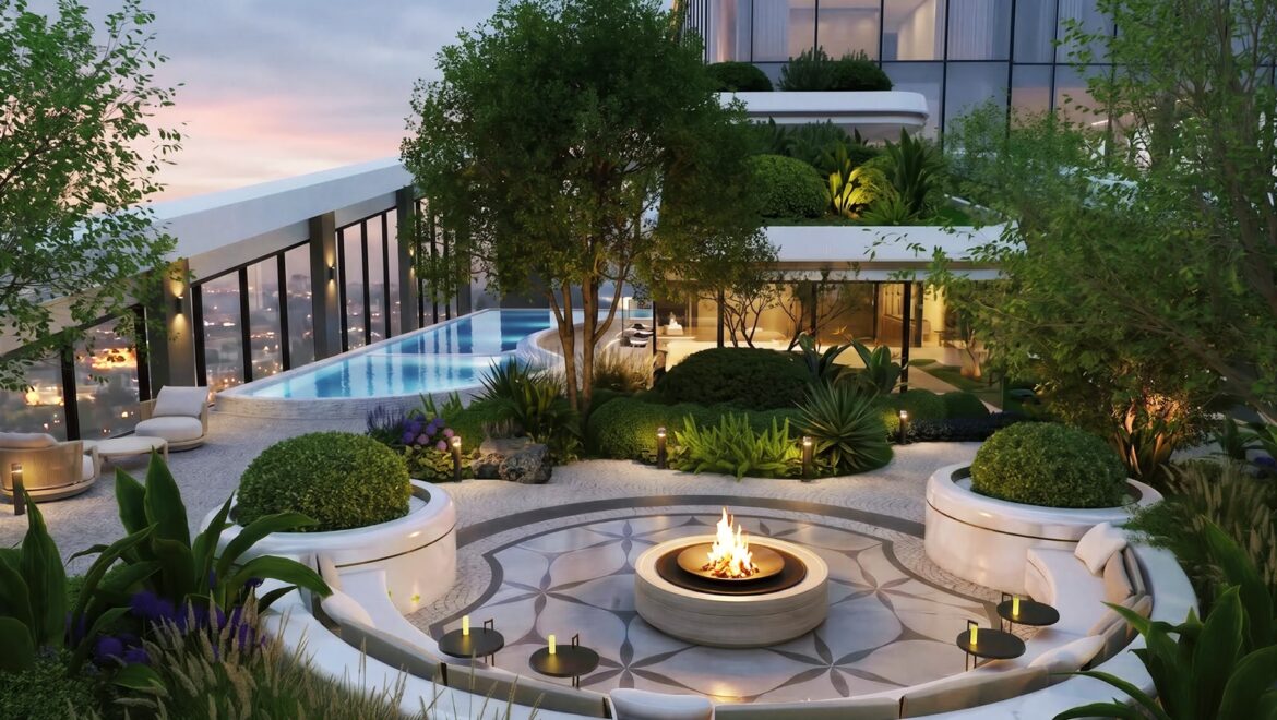 Santorini Residences Nairobi luxury apartments exterior
