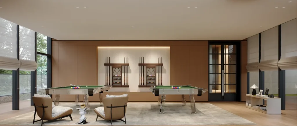 Belgravia Place entertainment room – 3 Bedroom Apartment for Sale in Kileleshwa by Sir Francis Homes