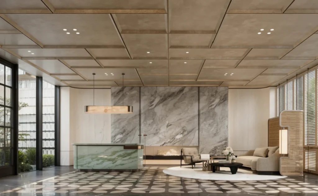 Belgravia Place lobby – 2 Bedroom Apartment for Sale in Kileleshwa by Sir Francis Homes