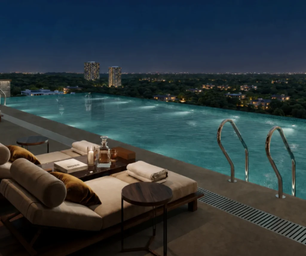 Belgravia Place rooftop pool – 1 Bedroom Apartment for Sale in Kileleshwa by Sir Francis Homes