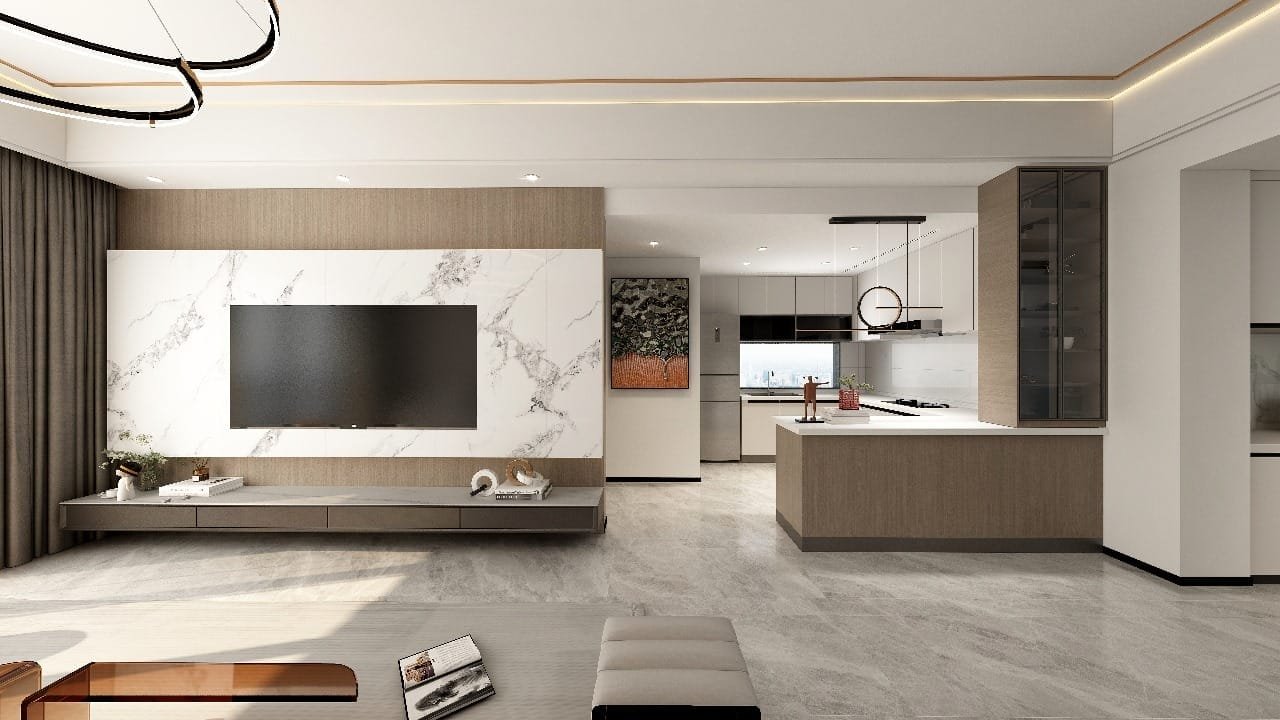 Plumeria Residency living space